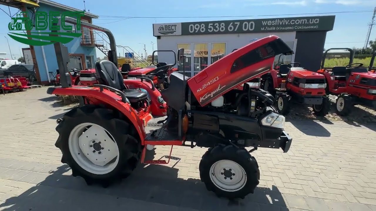 Японський мінітрактор 2010 року випуску KUBOTA KL2450