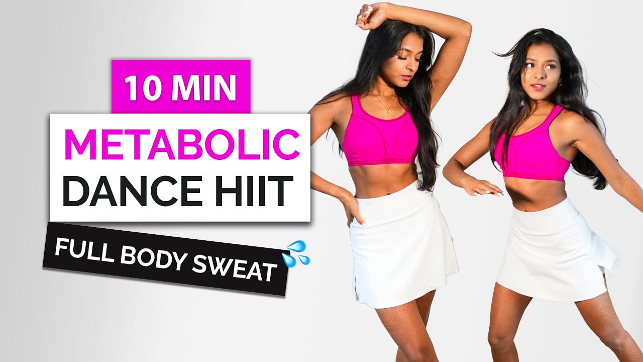 10 Min METABOLIC DANCE HIIT | Full Body Cardio & Fat Burn (No Equipment)