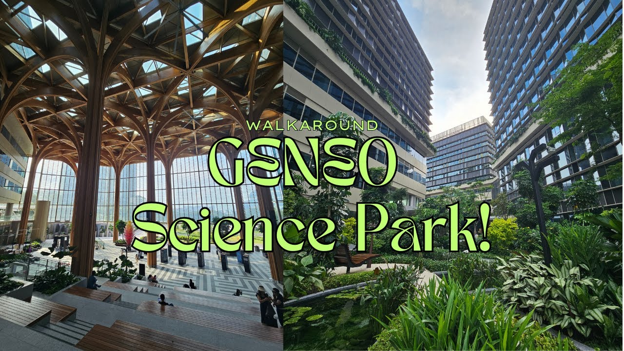 GENEO Singapore Science Park: 34 MINUTE 4K TOUR of Incredible Public Spaces, Connectivity & More!