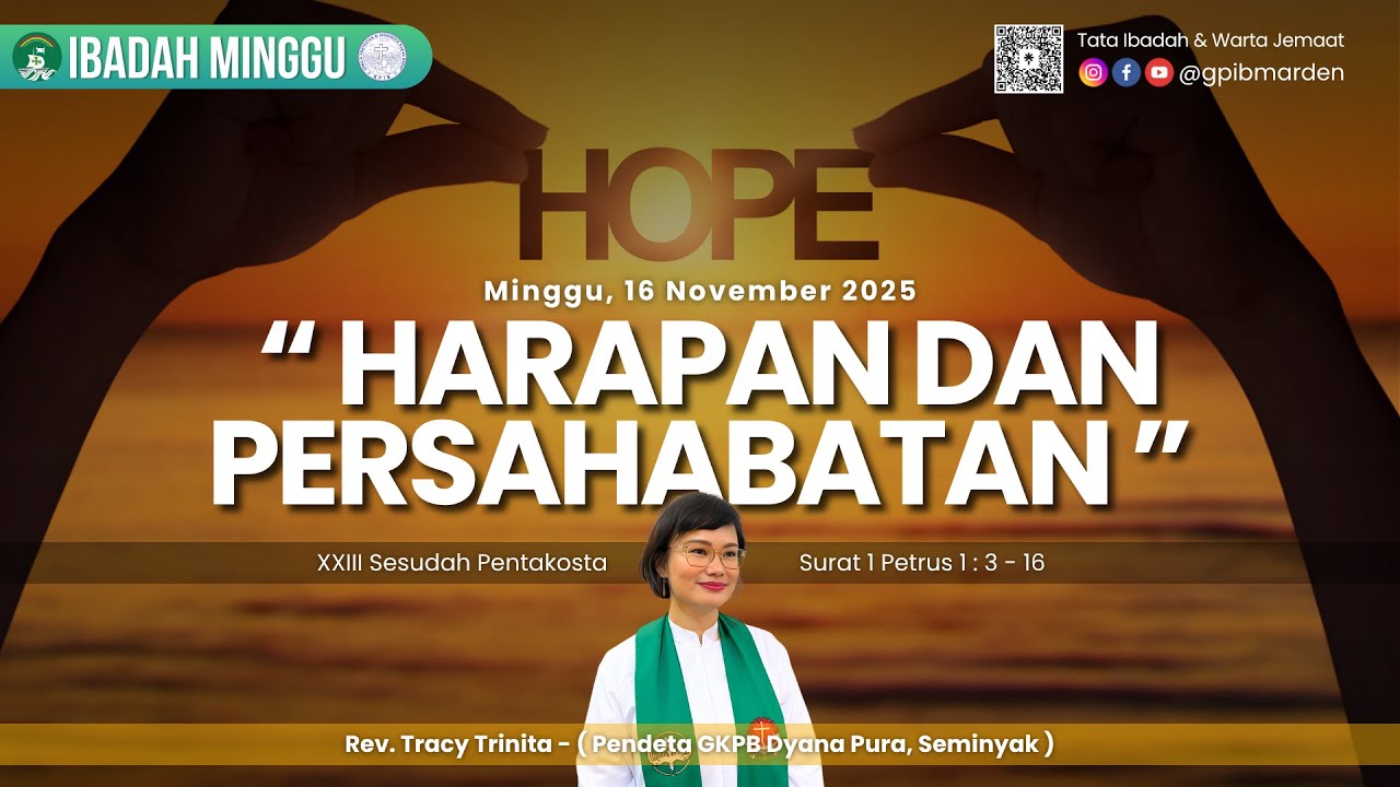 Ibadah Minggu ke-XXIII Sesudah Pentakosta