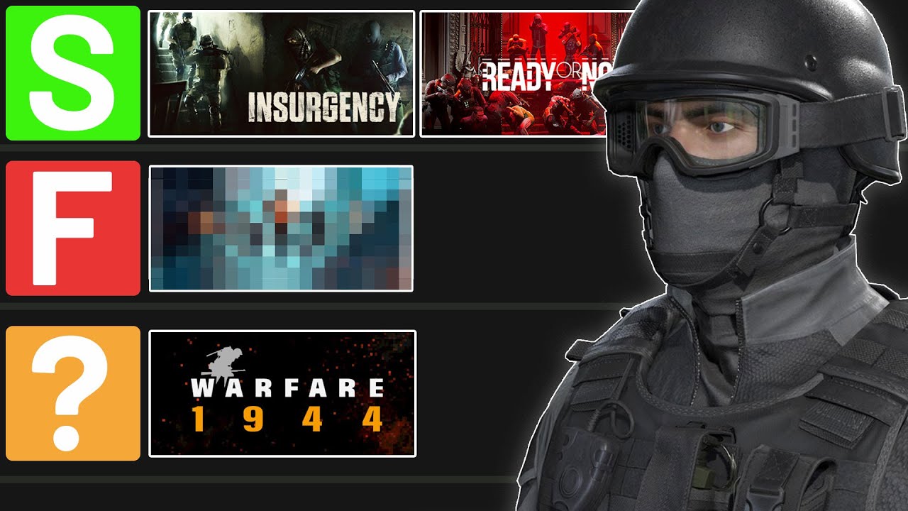I Ranked some of the BEST and WORST FPS Games...