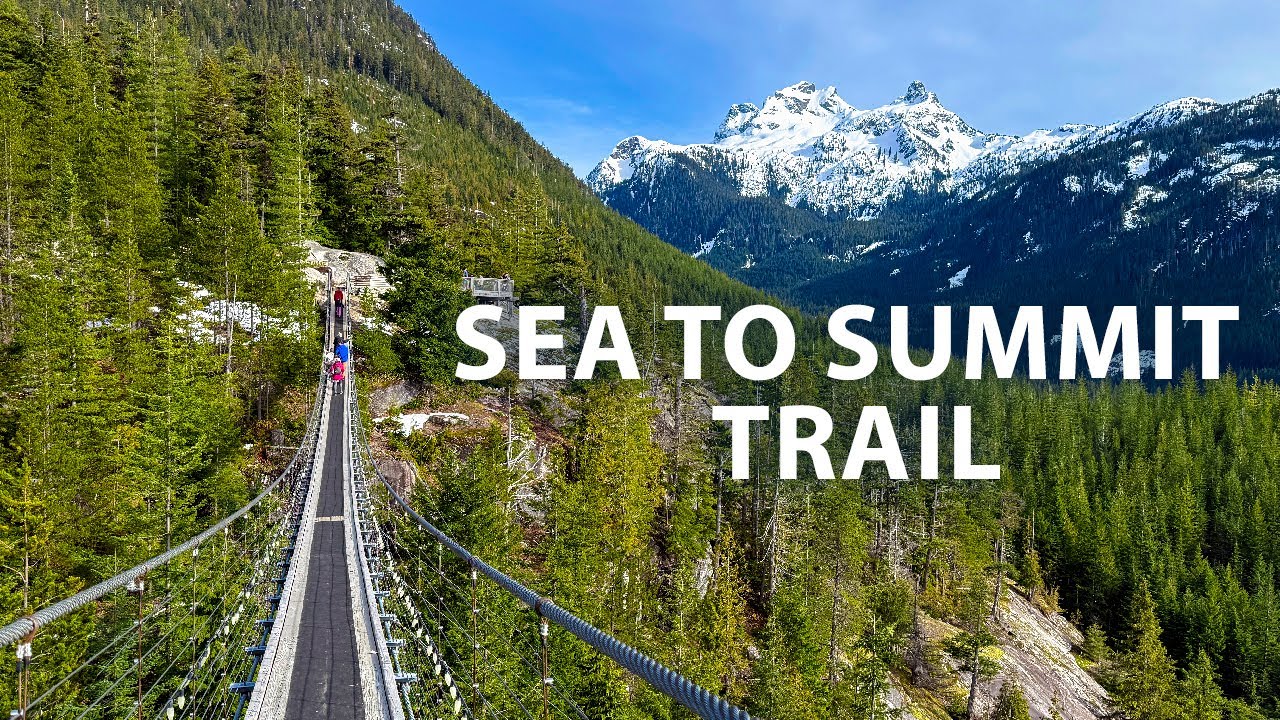 Epic Spring Hike up the Sea to Summit Trail in Squamish BC (Waterfalls + Mountain Views!)