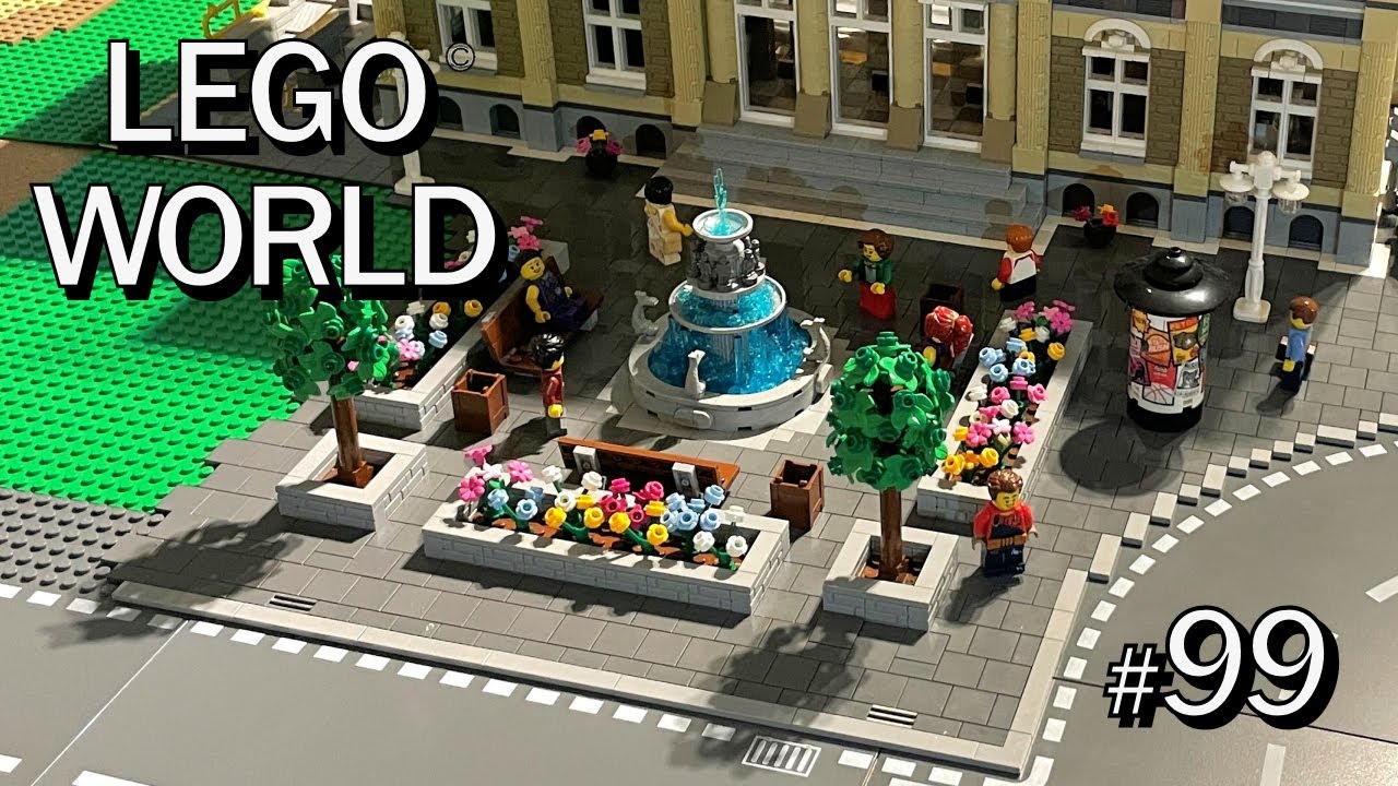LEGO WORLD (99) - Der Bahnhofsvorplatz [1]