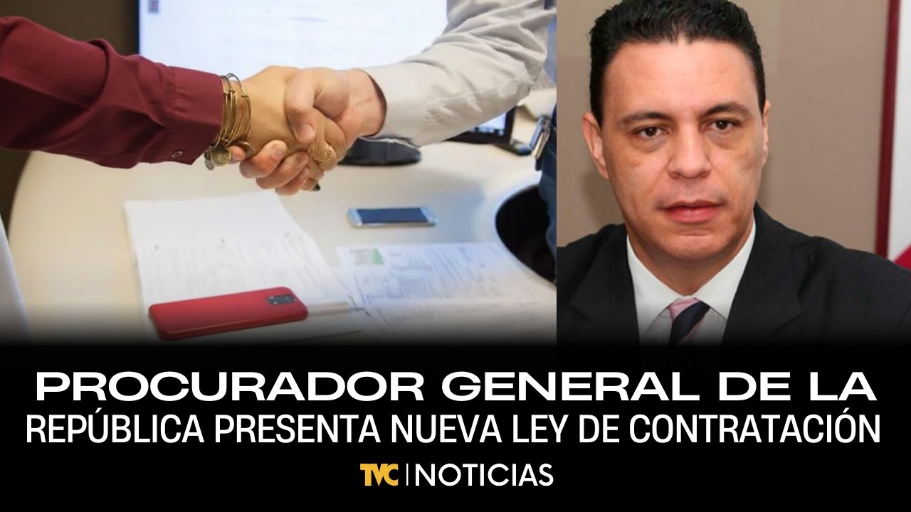 Procurador general de la República presenta nueva ley de contratación del Estado de Honduras