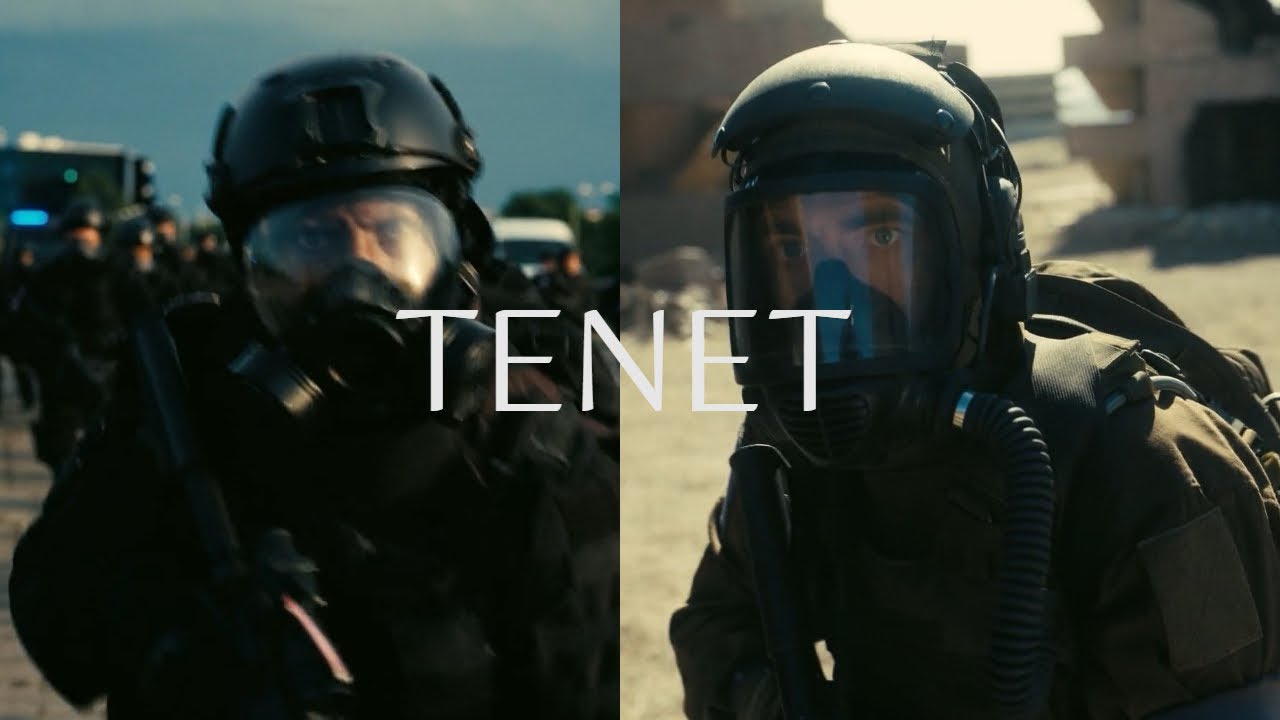 TENET Prologue and Final combat scenes edited together
