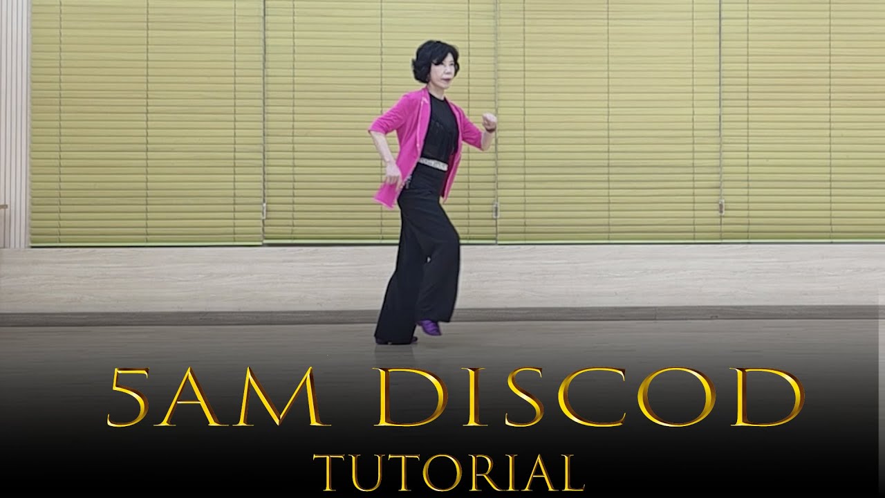"5am Disco" Linedance (Tutorial) / "5에이엠 디스코"라인댄스 스텝 설명 / Intermediate