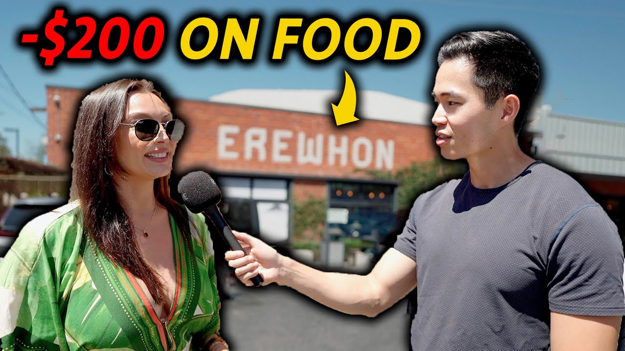 Asking Erewhon Shoppers What They Do For a Living