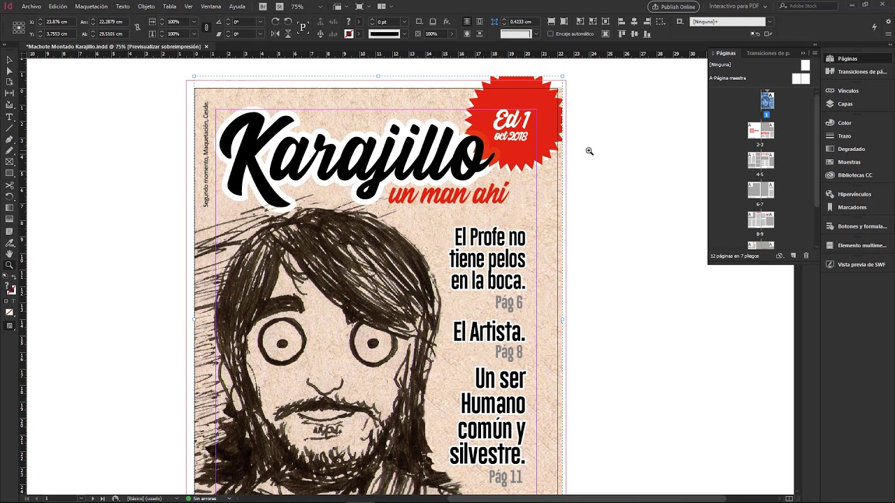Indesign Preparación para Impresión Revista