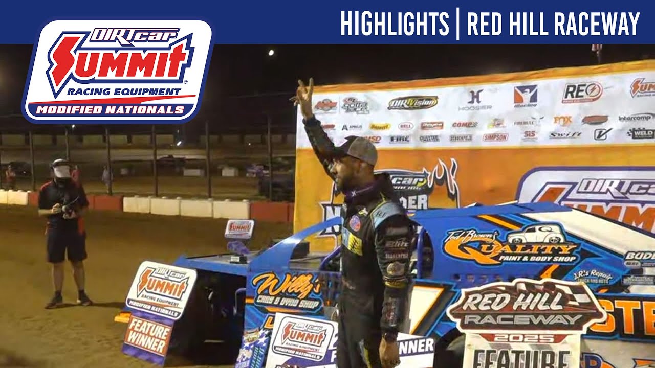 DIRTcar Summit Modified Nationals | Red Hill Raceway | 4 июля 2025 г. | ОСНОВНЫЕ МОМЕНТЫ