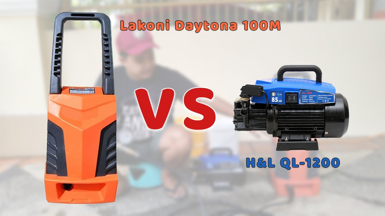 H&L QL 1200 VS Lakoni Daytona 100M - Pressure & Flow Rate Test