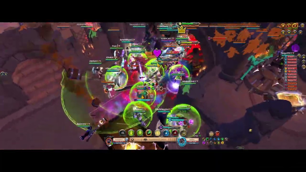 Conscripted vs REGROUP / Forgebark 02/17 14UTC / albion online