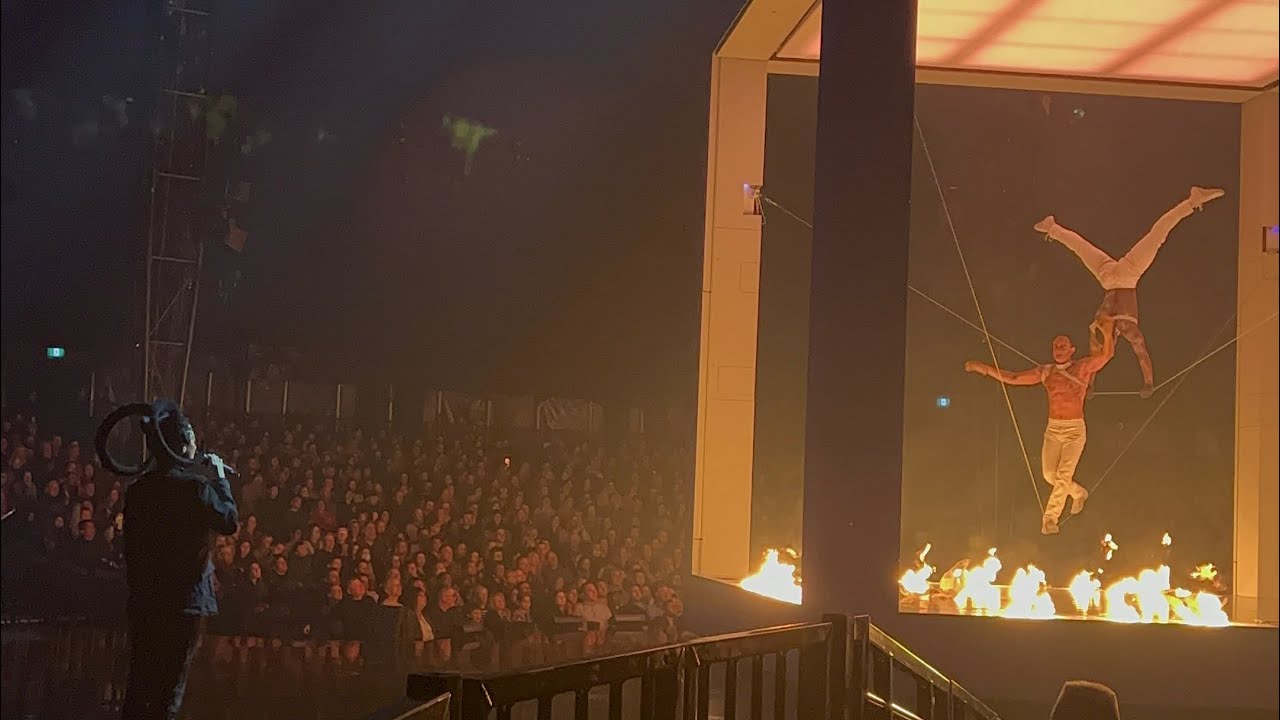 Cirque Du Soleil￼ ECHO Slack Wire duo  Antino Pansa