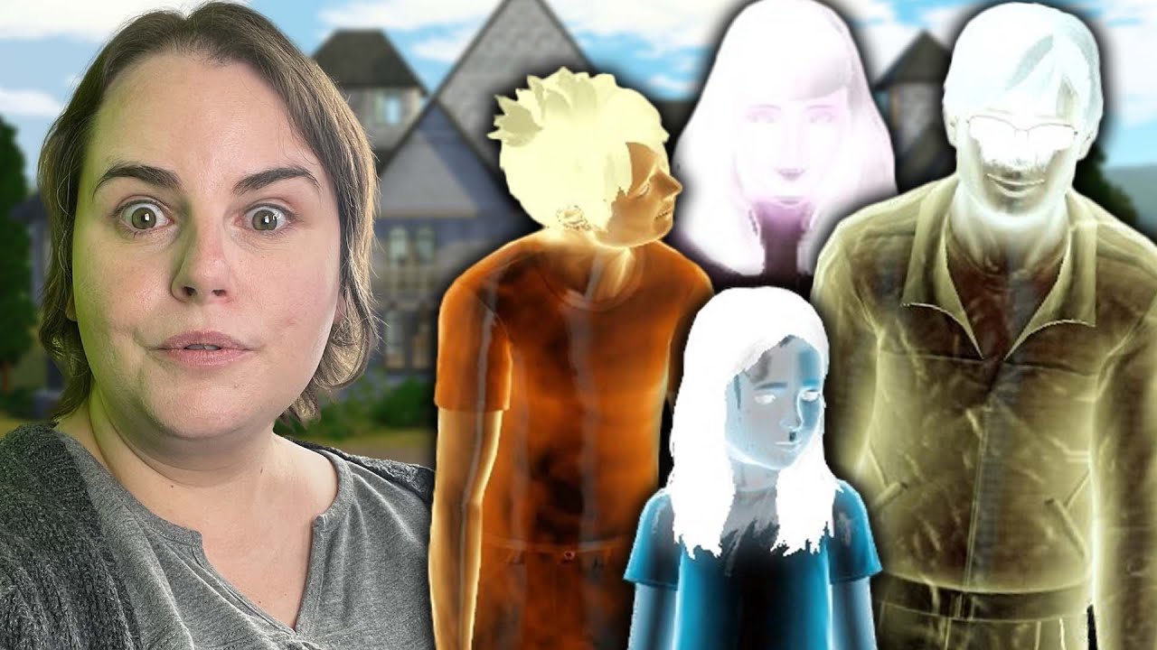 The Ghost Family of Riverview (Sims 3 Lore & Stories)