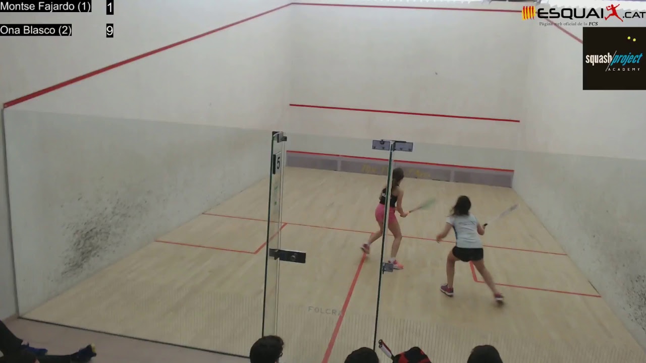 Final campeonato de españa Sub13 Femenino Montse Fajardo vs Ona Blasco