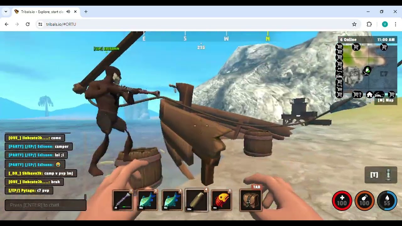 TRIBAL.IO PART3 (GUN FIGHT)