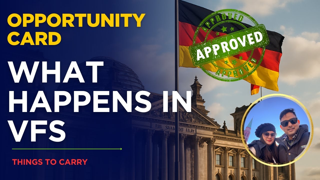 Процесс оформления карты возможностей в VFS | Что взять с собой