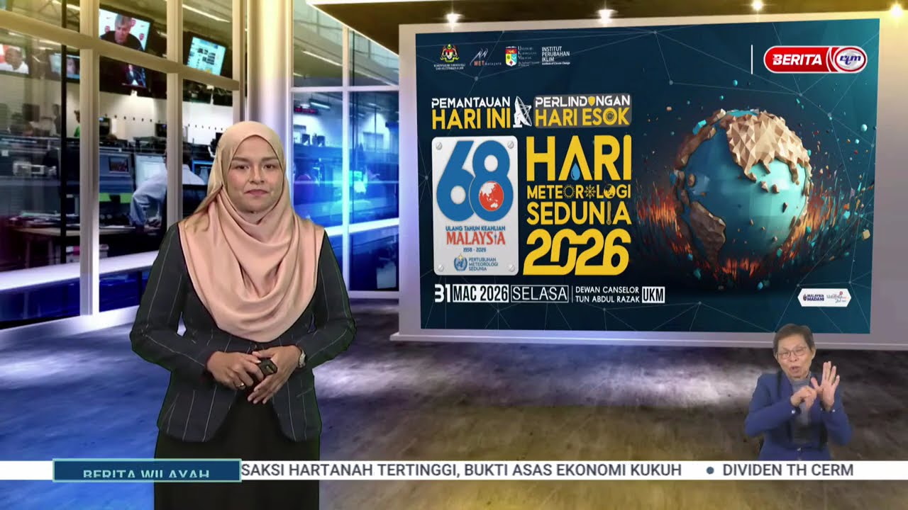19 MAC 2026 - BERITA WILAYAH - MET MALAYSIA: LAPORAN CUACA