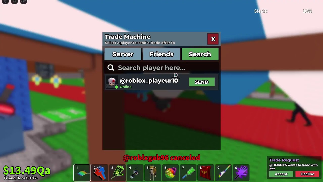 je trade et je duels !!*