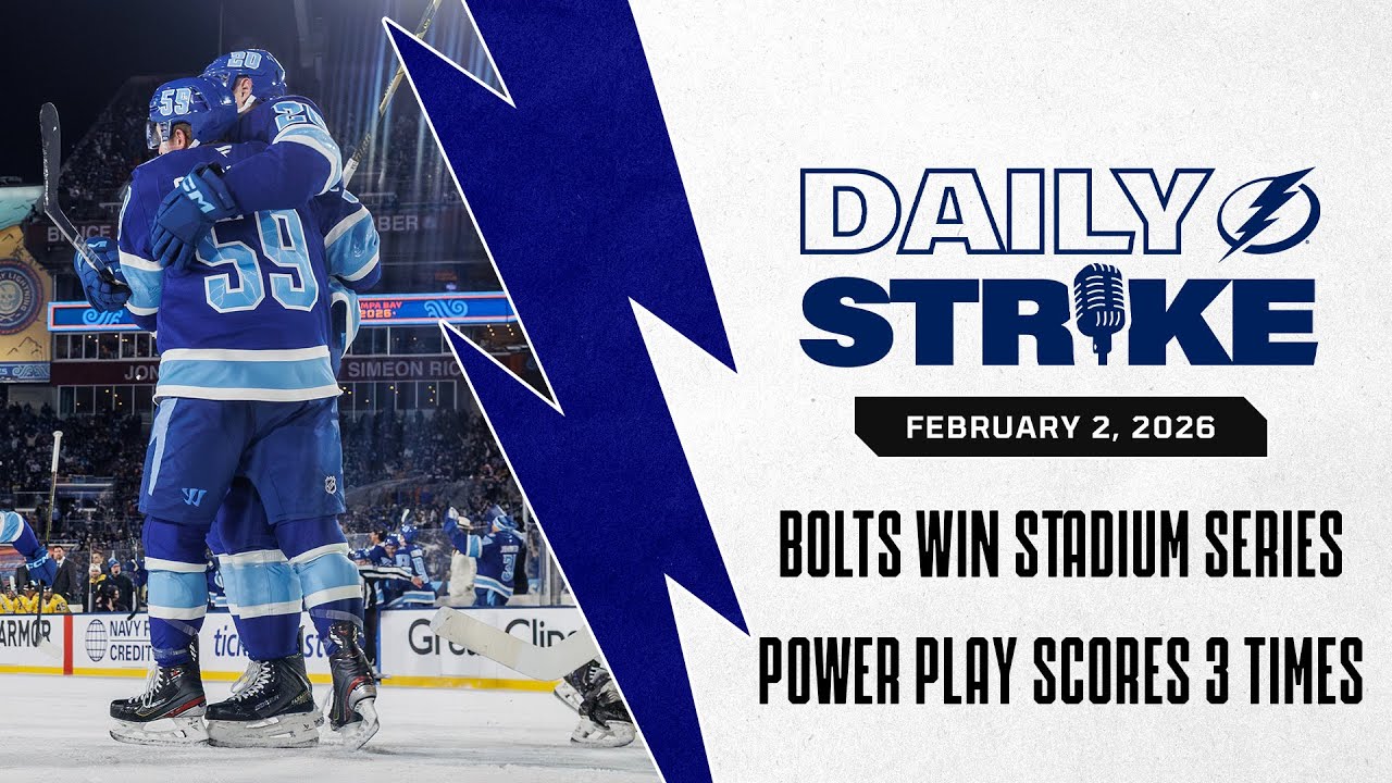 Lightning Overcome 4-Goal Deficit To Beat Boston 6-5 In A Shootout Outdoors