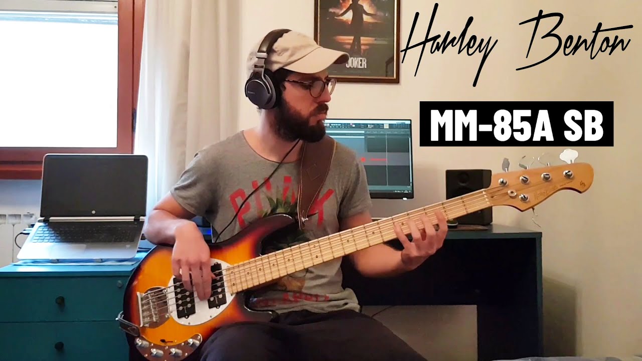 Harley Benton MM-85A SB Deluxe Series | Bass Demo | Sound Samples