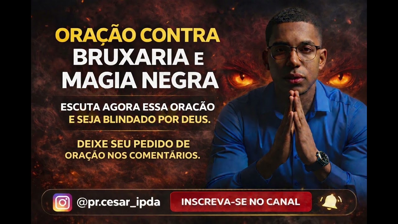 🔥ORAÇÃO CONTRA BRUXARIA/ MAGIA NEGRA 🔥#viralvideo #fe 
