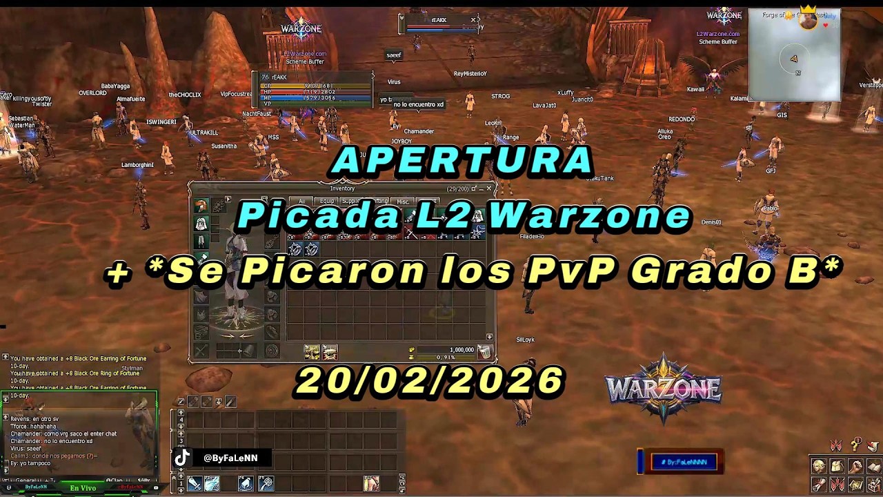 🔴[L2Warzone]  APERTURA interlude PvP Advanced+level progressivo *Arrancas 76!*  #mmorpg #pvp #l2