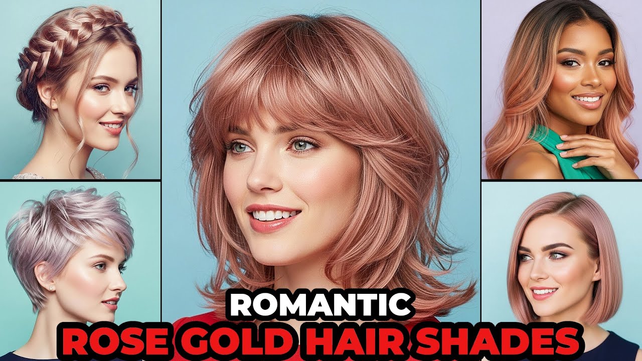 15 Rose Gold Hair Shades For Romantic Vibes