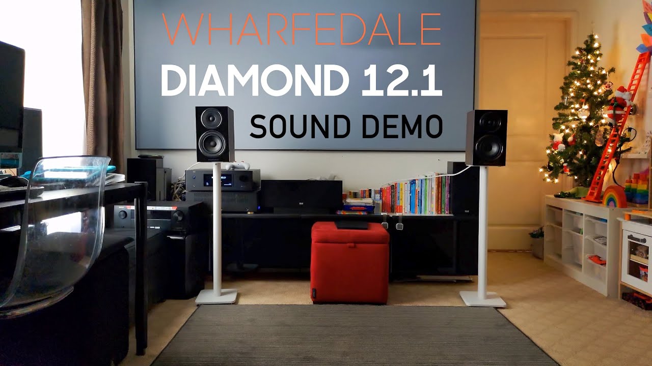 ДЕМОНСТРАЦИЯ ЗВУКА: Wharfedale Diamond 12.1