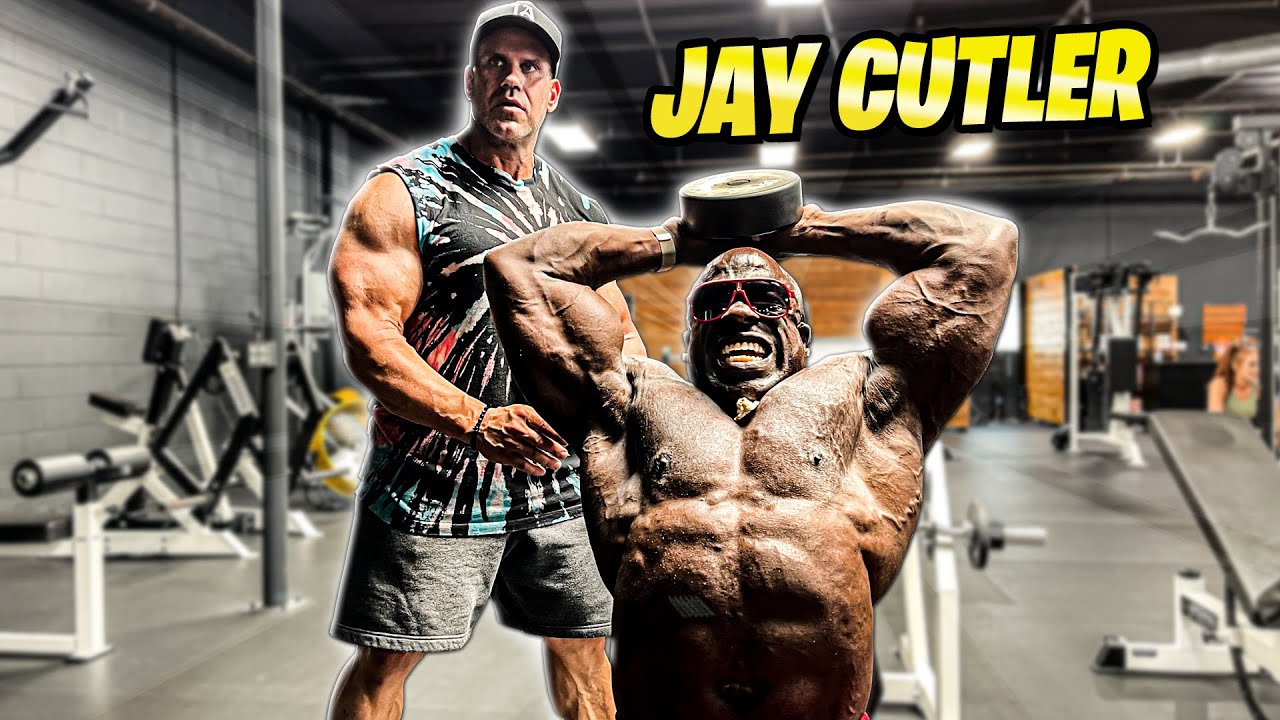 TRAINING CHEST & TRICEPS W/ 4X MR. OLYMPIA JAY CUTLER || Kali Muscle