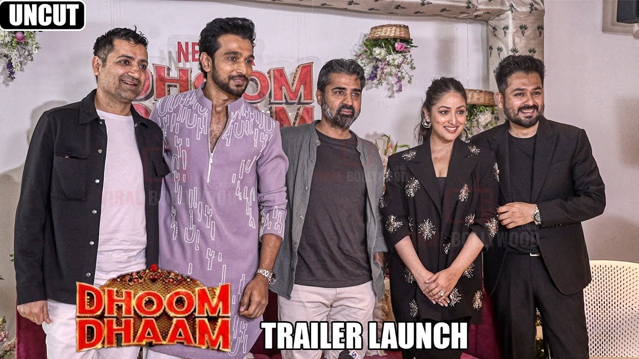 UNEDITED - Dhoom Dhaam | Official Trailer Launch | Yami Gautam, Pratik Gandhi | Netflix India