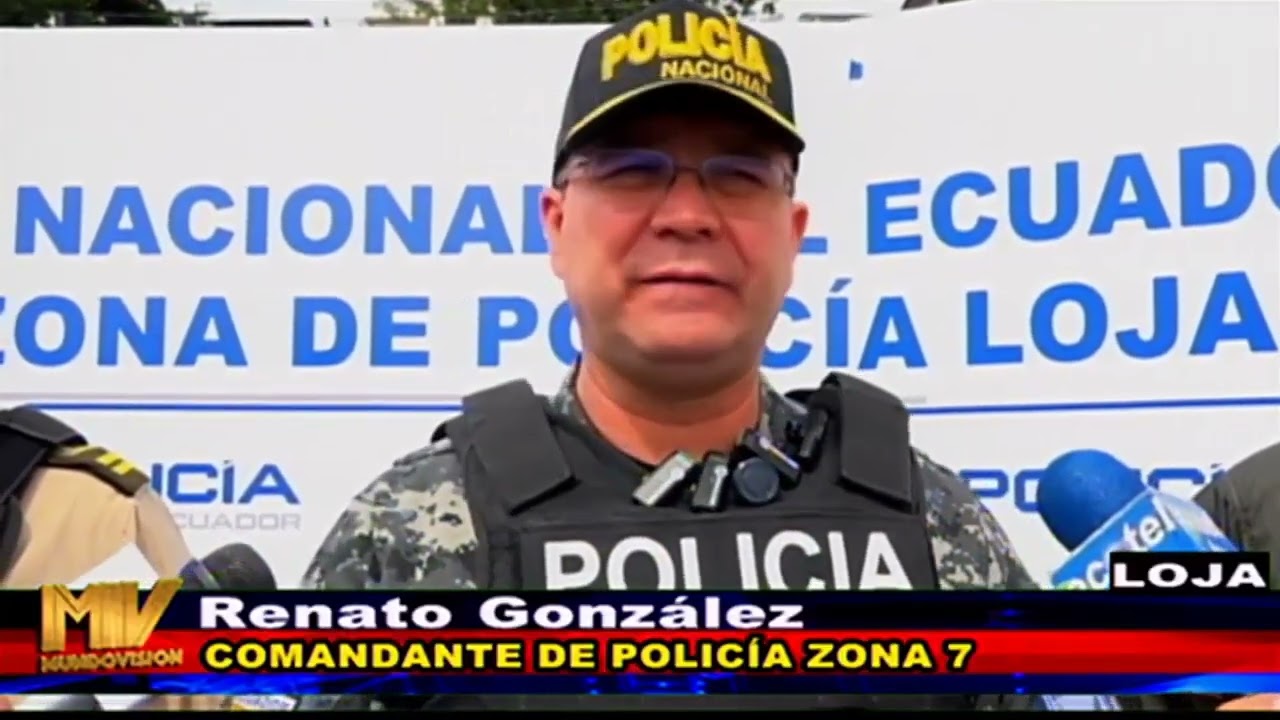 Policía Nacional realizó un operativo en Espíndola donde se incautó sustancias ilícitas