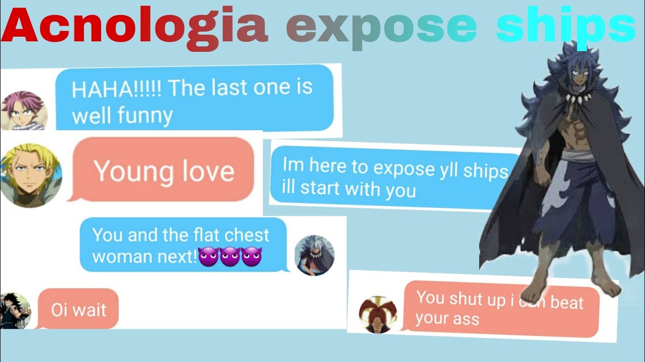 Fairy tail groupchat acnologia expose the dragon slayers