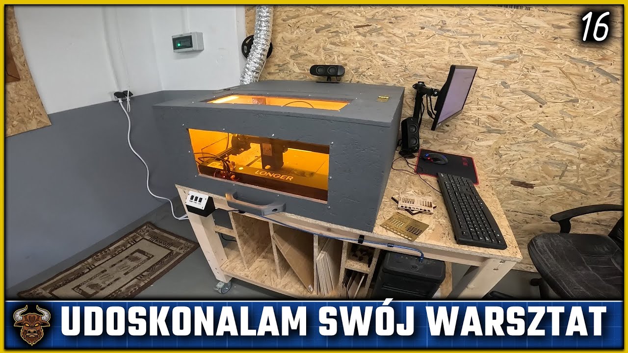 DIY Obudowa Grawerki Laserowej - Robię 
