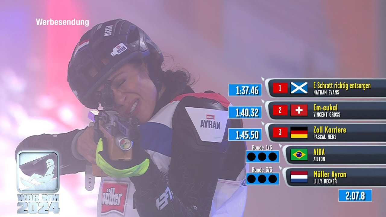 Wokathlon: Erst Schliddern dann Schießen | WOK WM 2024 Qualifying
