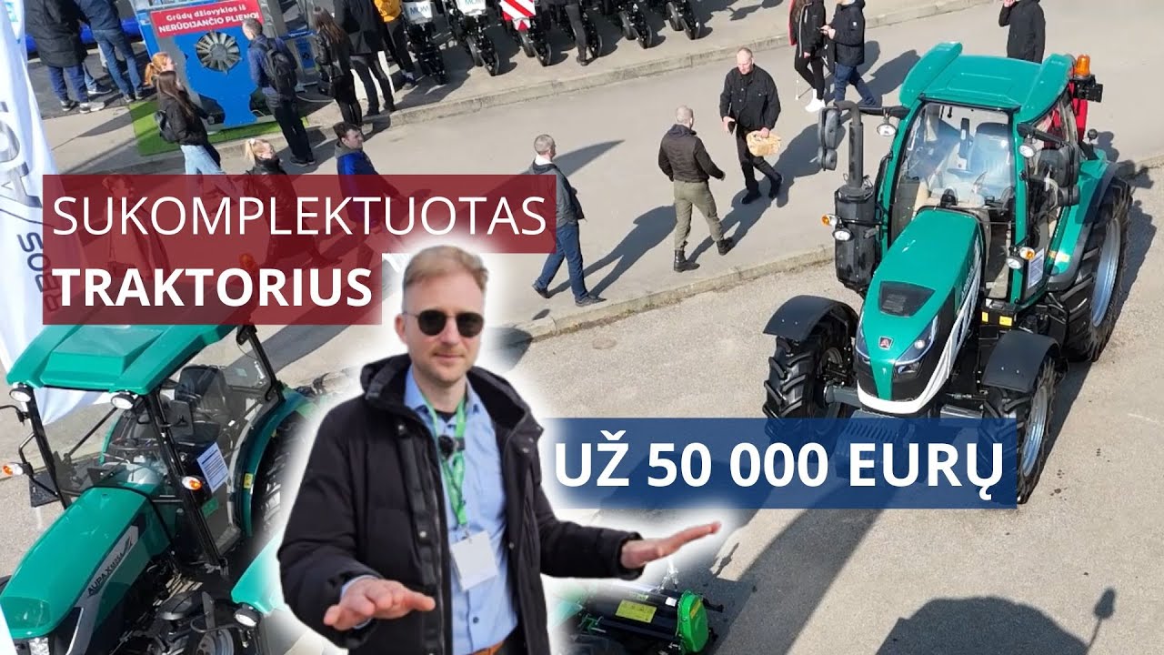 Žvilgsnis į „Ką pasėsi... 2025“: sukomplektuotas traktorius už 50 000 eurų