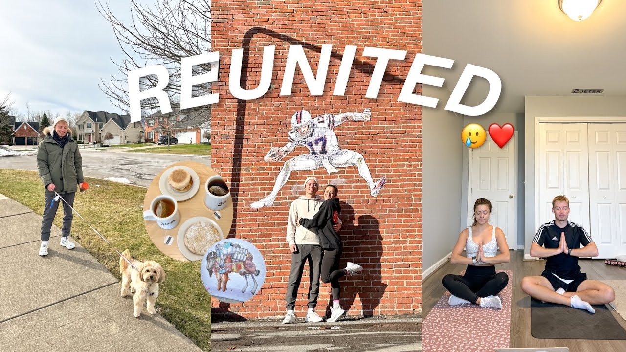 VLOG: reunited with my long distance boyfriend | exploring buffalo, cooking, bowling date ❤️🇬🇧🇺🇸