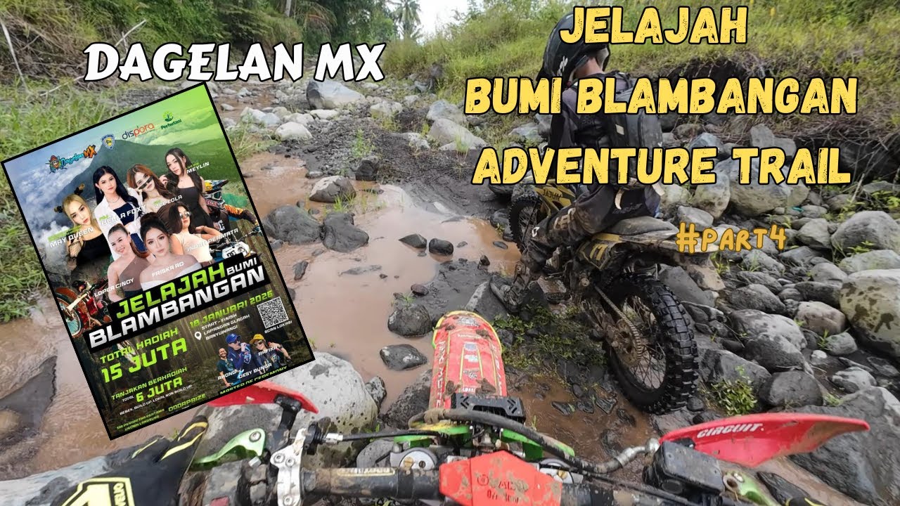 DAGELAN MX - Jelajah Bumi Blambangan - Adventure Trail - Banyuwangi #part4@RuwetAdventureTrail69 ​