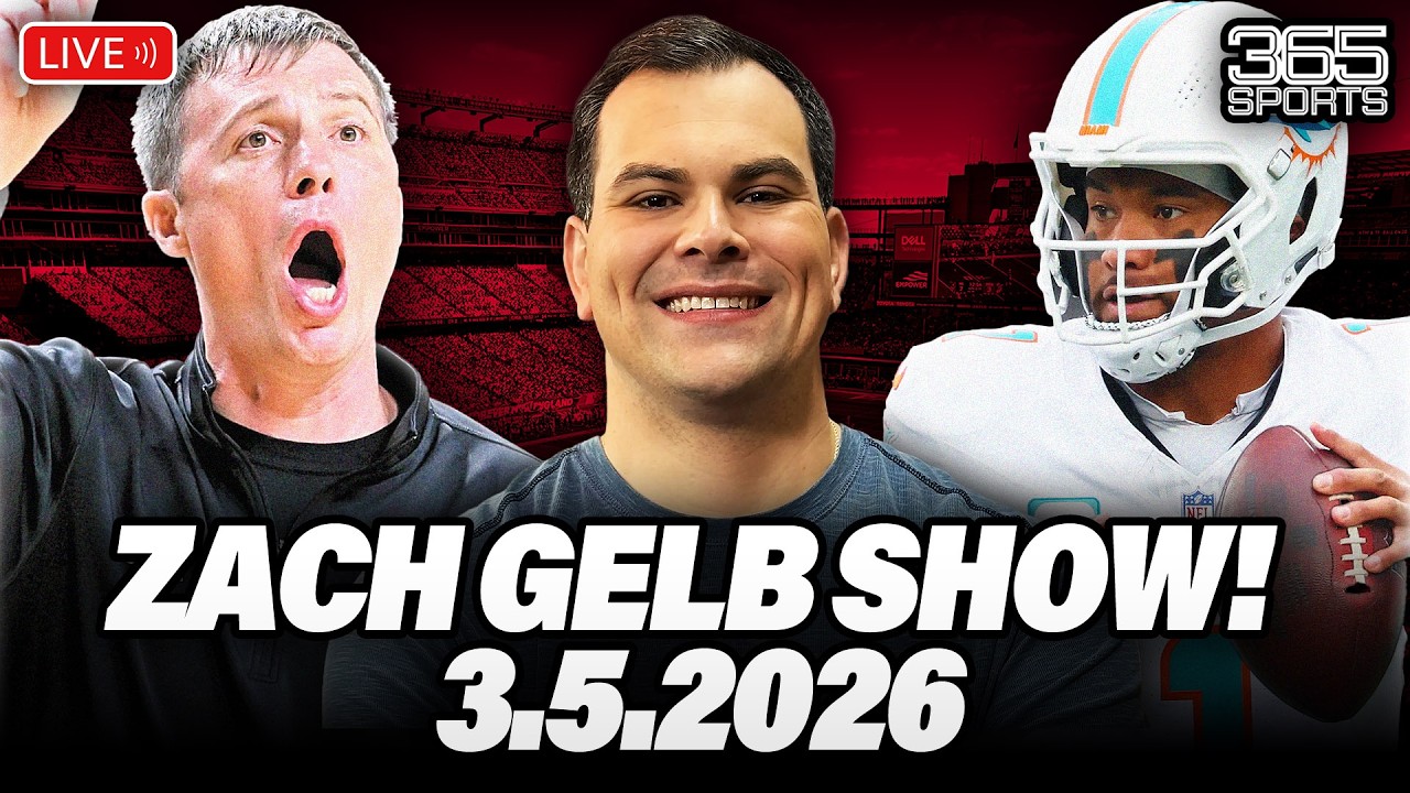 🔴 LIVE: The Zach Gelb Show! - DJ Moore Traded to Bills, Maxx Crosby Heats Up, Origins of Bucky Ball