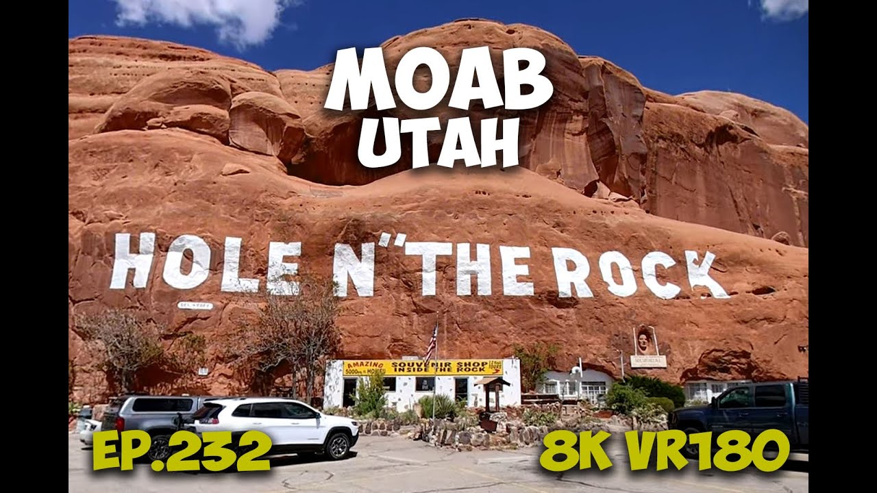 Эпизод 232. «Дыра в скале» (Юта) – дом, высеченный прямо в песчанике. 8K VR180 3D Путешествия.
