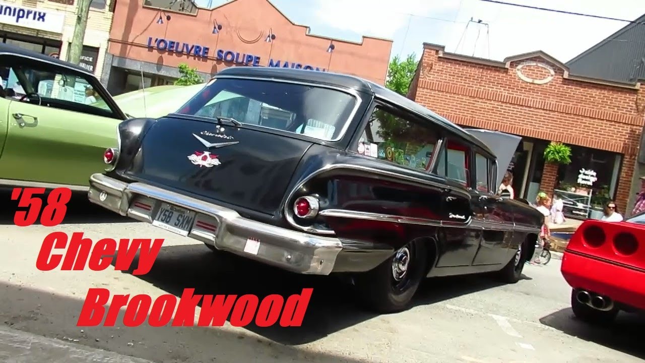 MAY 2022 RARE '58 CHEVY BROOKWOOD WAGON BLEW MY MIND