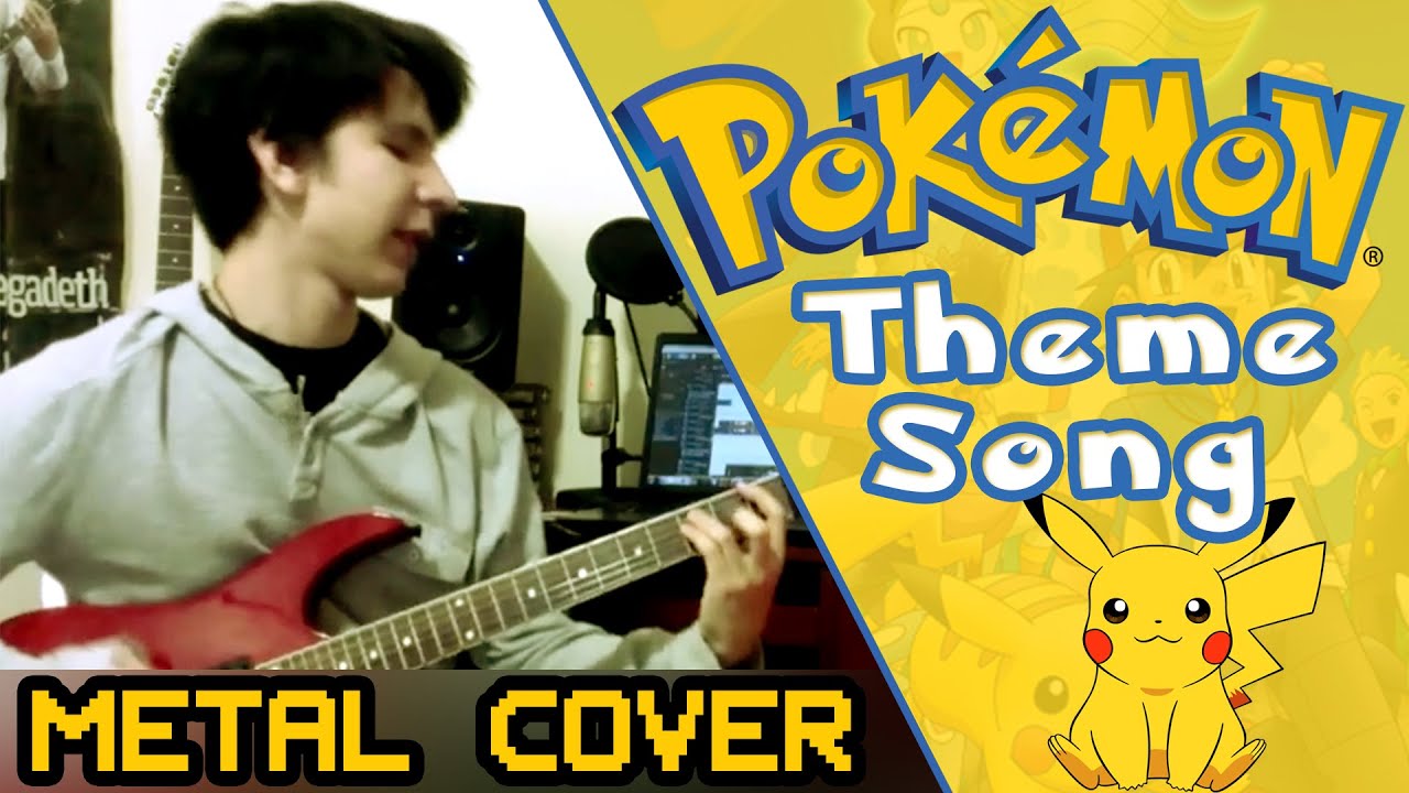 POKEMON Theme Song - Guitar Remix (Symphonic Rock) | AHmusic