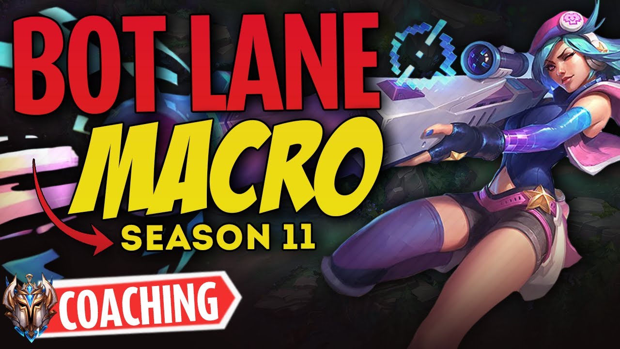 Teaching ADC Wave Management, How to Carry in season 11 - Challenger LoL Coaching