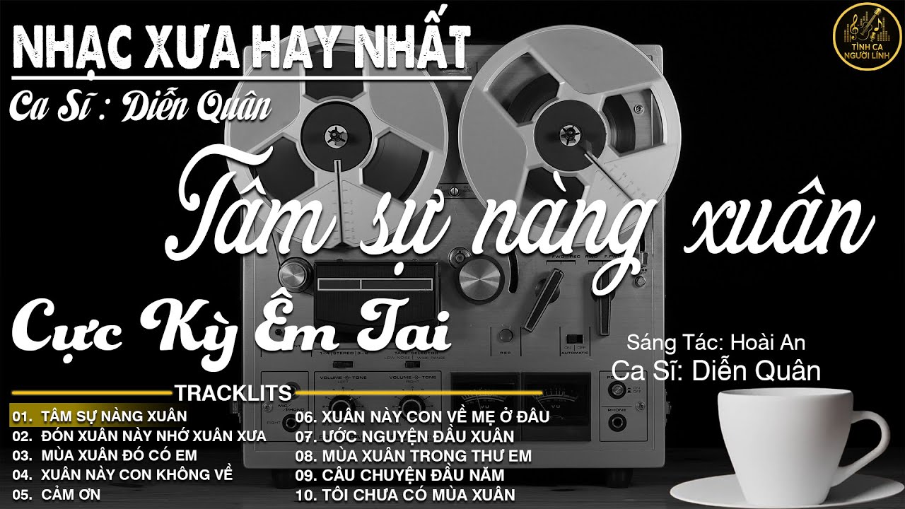 TÂM SỰ NÀNG XUÂN ➤ Nhạc Xưa DIỄN QUÂN Nghe Cực Êm TAI - LK Nhạc Xuân BÍNH NGỌ 2026 Nghe Là Thấy Tết