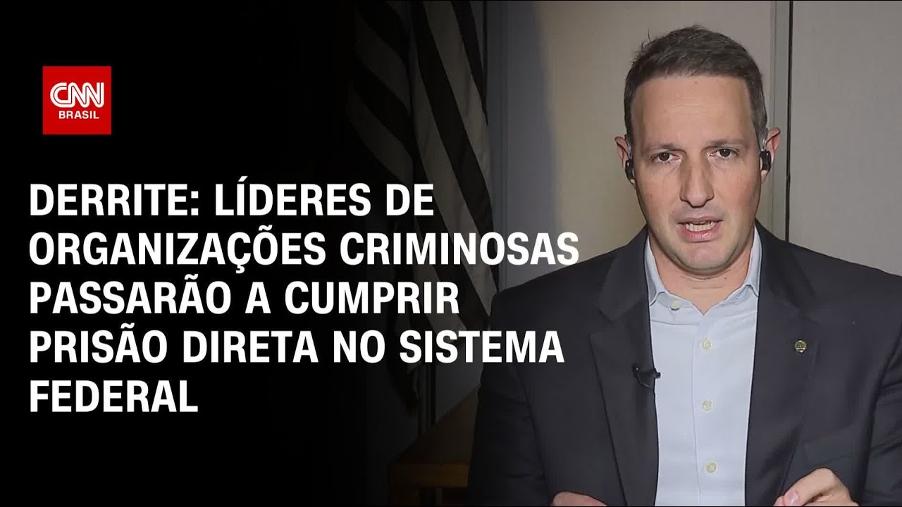 Guilherme Derrite fala à CNN sobre aprovação do PL Antifacção | CNN Bastidores