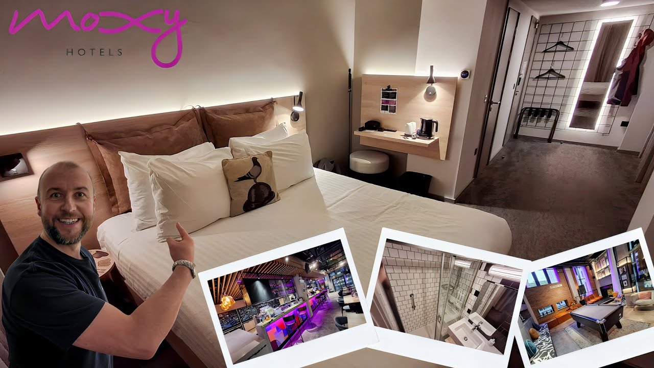 Is MOXY MANCHESTER the Coolest Hotel in the City? (Full Review & Room Tour)