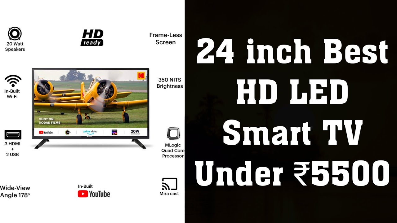 24 inch HD LED Smart TV Unboxing #nitishunboxing