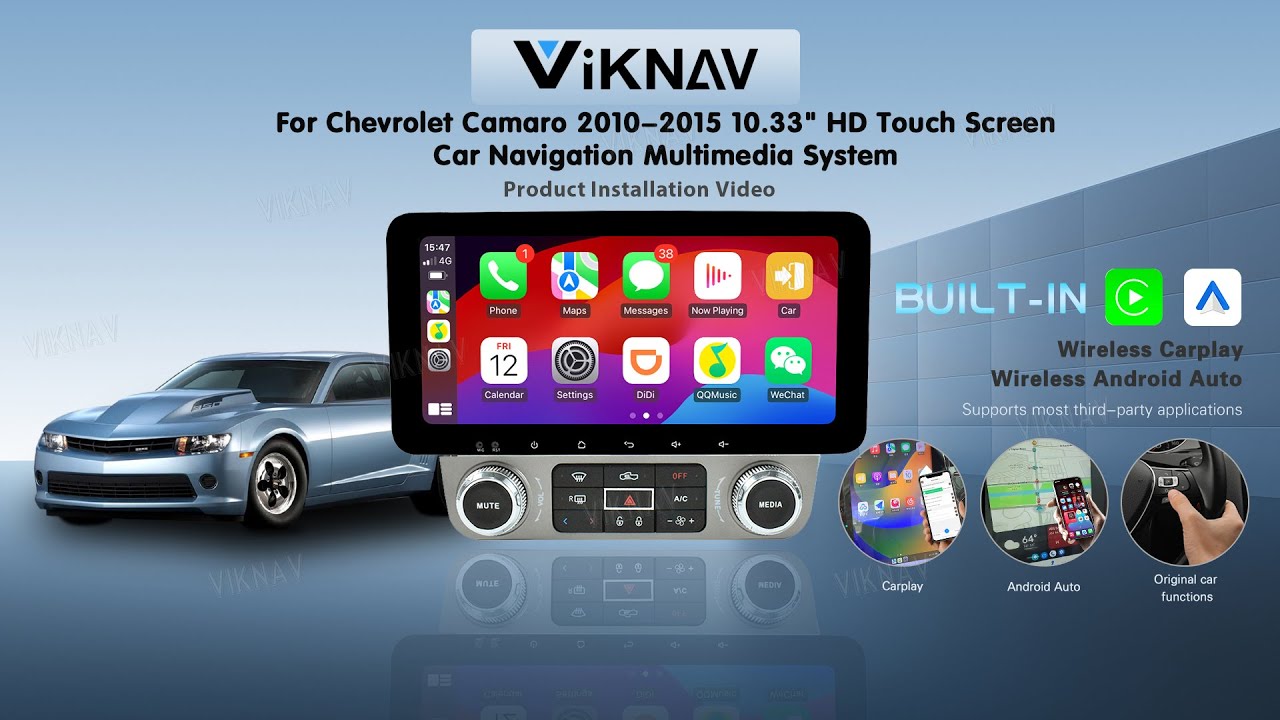 How to install for Chevrolet Camaro 2010-2015 10.33