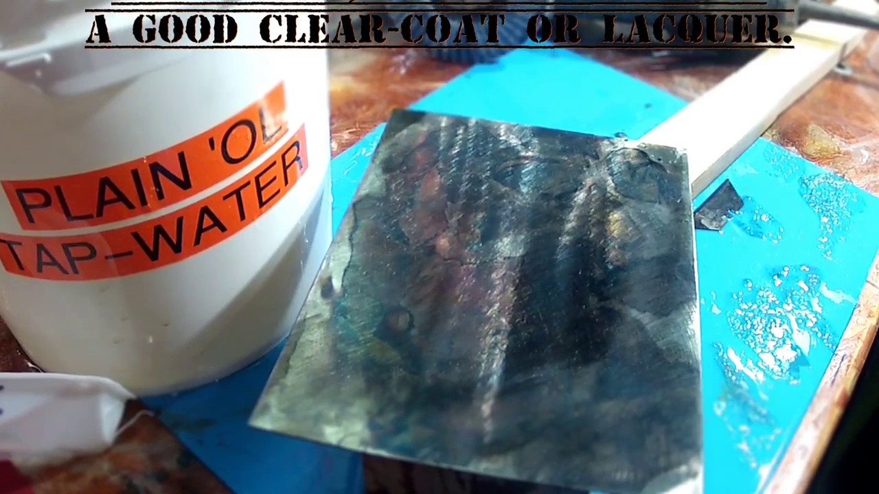 EASY, NO-HEAT COLOR CASE-HARDENING FINISHES`