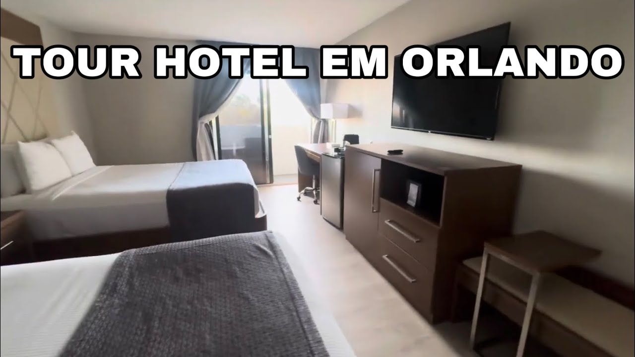 TOUR PELO HOTEL ECONÔMICO EM ORLANDO (PALAZZO LAKESIDE) | Nos hospedamos com milhas