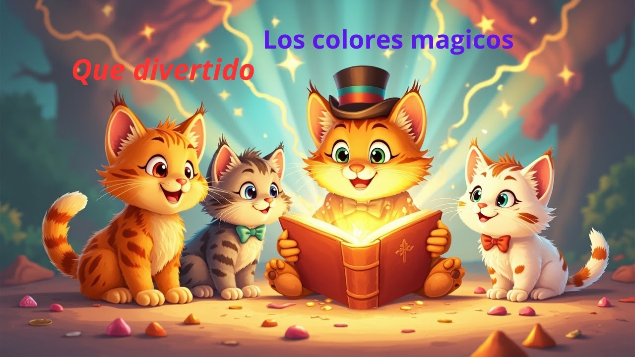 LOS GATITOS Y LOS COLORES MAGICOS
